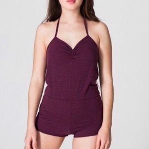 American Apparel halter neck romper